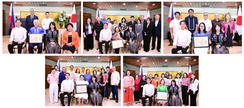 Individuals, group honored for contributions to Japan-Philippines relations